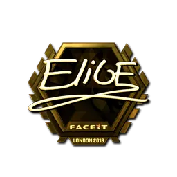 Sticker | EliGE (Gold) | London 2018