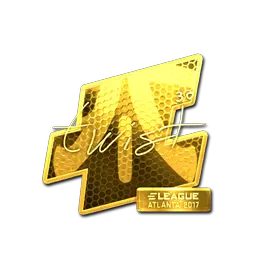 Sticker | twist (Gold) | Atlanta 2017