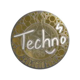 Sticker | Techno4K (Foil) | Cologne 2026