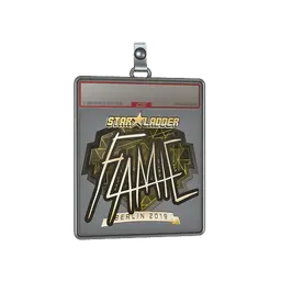 Sticker Slab | flamie (Gold) | Berlin 2019