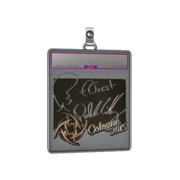 Sticker Slab | f0rest (Foil) | Cologne 2015