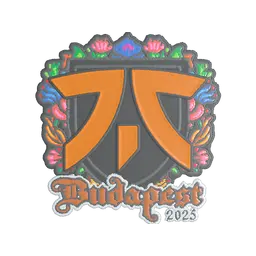 Sticker | fnatic (Embroidered) | Budapest 2025