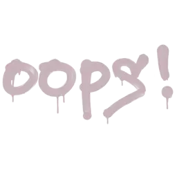 Sealed Graffiti | Oops (War Pig Pink)