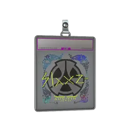 Sticker Slab | slaxz- (Holo) | Austin 2025