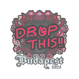 Sticker | drop | Budapest 2025
