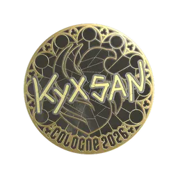 Sticker | kyxsan (Gold) | Cologne 2026