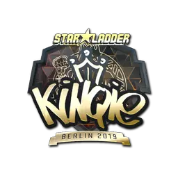 Sticker | kinqie (Gold) | Berlin 2019