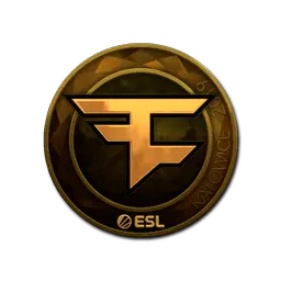 Sticker | FaZe Clan (Gold) | Katowice 2019