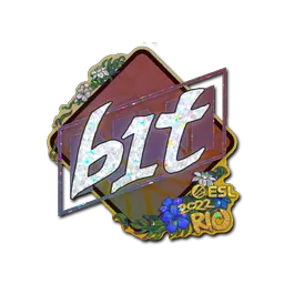 Sticker | b1t (Glitter) | Rio 2022