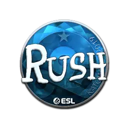 Sticker | RUSH (Foil) | Katowice 2019