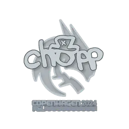 Sticker | chopper | Copenhagen 2024