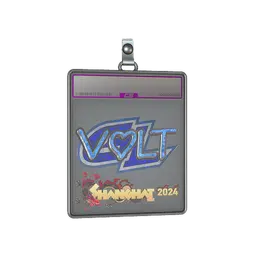 Sticker Slab | volt (Holo) | Shanghai 2024