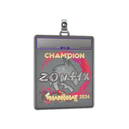 Sticker Slab | zont1x (Glitter, Champion) | Shanghai 2024