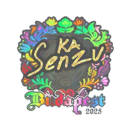 Sticker | Senzu (Holo) | Budapest 2025