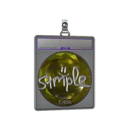 Sticker Slab | s1mple (Foil) | Katowice 2019