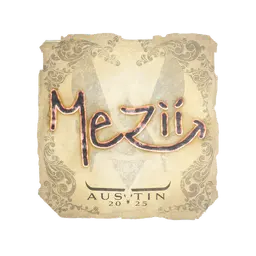 Sticker | mezii | Austin 2025