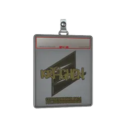 Sticker Slab | kraghen (Gold) | Copenhagen 2024