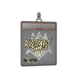 Sticker Slab | r3salt (Gold) | Paris 2023