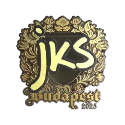 Sticker | jks (Gold) | Budapest 2025