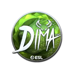 Sticker | Dima (Foil) | Katowice 2019