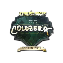 Sticker | coldzera (Gold) | Berlin 2019