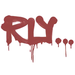 Sealed Graffiti | Rly (Blood Red)
