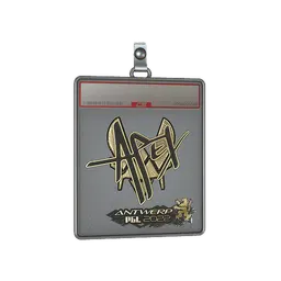 Sticker Slab | apEX (Gold) | Antwerp 2022