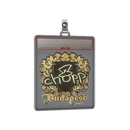 Sticker Slab | chopper (Gold) | Budapest 2025