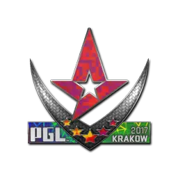 Sticker | Astralis (Holo) | Krakow 2017
