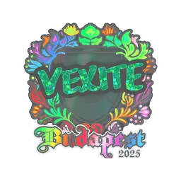 Sticker | vexite (Holo) | Budapest 2025