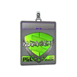 Sticker Slab | markeloff (Foil) | Krakow 2017