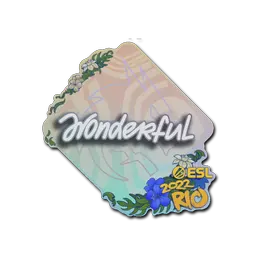 Sticker | w0nderful | Rio 2022