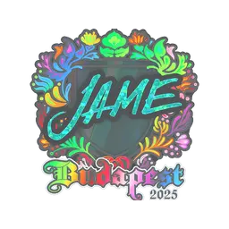 Sticker | Jame (Holo) | Budapest 2025