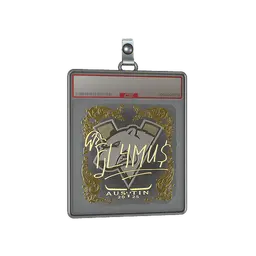 Sticker Slab | FL4MUS (Gold) | Austin 2025