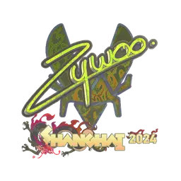Sticker | ZywOo (Holo) | Shanghai 2024