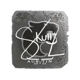 Sticker | skullz (Foil) | Austin 2025