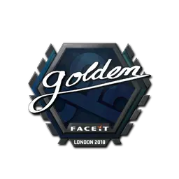 Sticker | Golden | London 2018