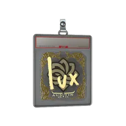 Sticker Slab | lux (Gold) | Austin 2025