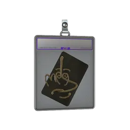 Sticker Slab | Hello MP9 (Gold)