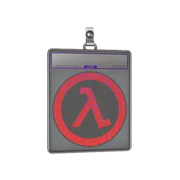 Sticker Slab | Lambda (Holo)