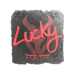 Sticker | Lucky (Foil) | Austin 2025