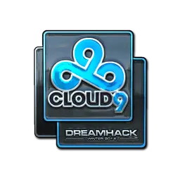 Sticker | Cloud9 (Foil) | DreamHack 2014
