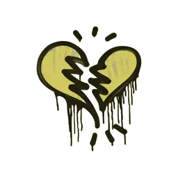 Sealed Graffiti | Broken Heart (Tracer Yellow)