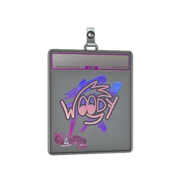 Sticker Slab | WOOD7 (Holo) | Paris 2023