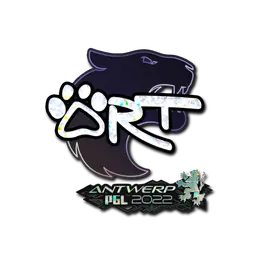 Sticker | arT (Glitter) | Antwerp 2022