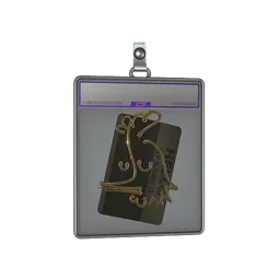 Sticker Slab | Hello AK-47 (Gold)