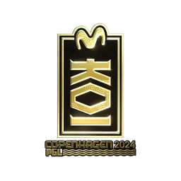 Sticker | KOI (Gold) | Copenhagen 2024