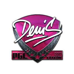 Sticker | denis (Foil) | Krakow 2017