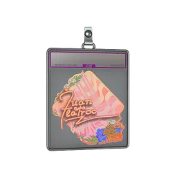 Sticker Slab | juanflatroo (Holo) | Rio 2022