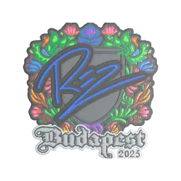 Sticker | REZ (Embroidered) | Budapest 2025
